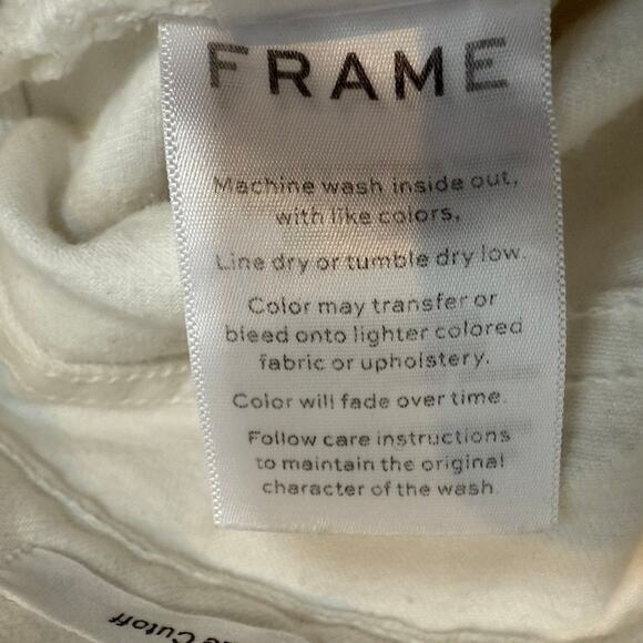 Frame 27 Le Cutoff cuffed distressed jean shorts SH 3013 - Picture 11 of 15